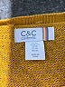 C&C California Solid Yellow Pullover Sweater Size XL - photo 7