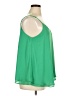 Torrid 100% Polyester Green Sleeveless Blouse Size 1X (1) - photo 4