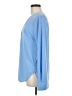Ann Taylor Blue Long Sleeve Blouse Size M - photo 5