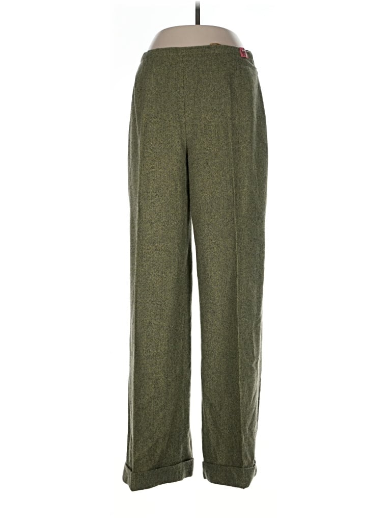 Pre-owned Rena Lange Casual Pants In Green