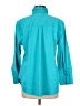 Chico's Teal 3/4 Sleeve Button-Down Shirt Size Med (1.5) - photo 2