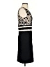 BCBGMAXAZRIA Graphic Black Cocktail Dress Size XS - photo 4