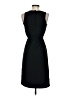 J.Crew 100% Polyester Solid Black Casual Dress Size 00 - photo 2