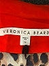 Veronica Beard Solid Leopard Print Orange Blazer Size 14 - photo 6