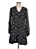 ABLE Floral Black 3/4 Sleeve Blouse Size L - photo 1