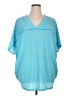 B.E. Stage Blue Poncho Size 1XEstimated - photo 1