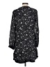 ABLE Floral Black 3/4 Sleeve Blouse Size L - photo 2