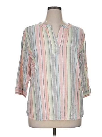 Tahari 3/4 Sleeve Blouse (view 1)