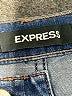 Express Blue Denim Shorts Size 6 - photo 3