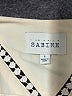 Sabine 100% Polyester Ivory 3/4 Sleeve Blouse Size S - photo 7