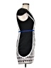 Mustard Seed Graphic Black Cocktail Dress Size M - photo 4