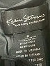 Karin Stevens 100% Polyester Solid Black Casual Dress Size 8 - photo 7
