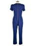 Calvin Klein Solid Blue Jumpsuit Size 10 - photo 2