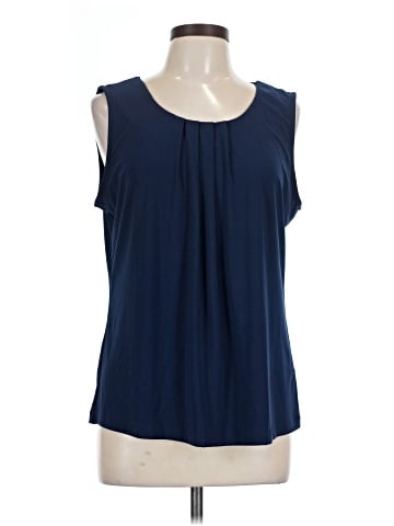 Roz & Ali Sleeveless Blouse (view 1)