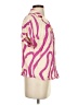 MNG Animal Print Pink Short Sleeve Blouse Size 4 - photo 4