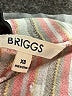 Briggs Stripes Ivory Shorts Size XS - photo 3