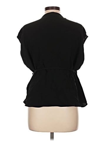 Massimo Dutti Short Sleeve Blouse (view 2)