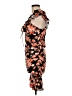 Shein Floral Orange Cocktail Dress Size 8 - 10 - photo 5