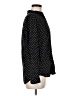 Uniqlo 100% Rayon Polka Dots Black Long Sleeve Blouse Size M - photo 4