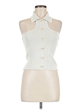 By Anthropologie Sleeveless Button-Down Shirt (view 1)