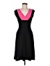 Check It Out Color Block Black Cocktail Dress Size M - photo 1