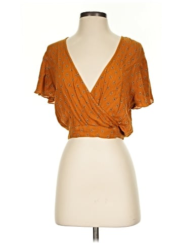 Patrons of Peace Short Sleeve Blouse (view 1)