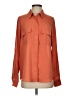 Harper 100% Polyester Orange Long Sleeve Blouse Size S - photo 1
