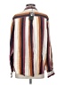 Rails 100% Silk Stripes Brown Button-Down Shirt Size L - photo 2