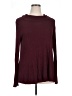 Deletta Burgundy Long Sleeve Top Size XL - photo 1