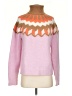 J.Crew Chevron-herringbone Pink Pullover Sweater Size S - photo 1