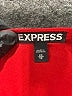Express Solid Red Casual Dress Size XS - photo 7
