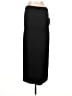 Leith Solid Black Casual Skirt Size L - photo 2