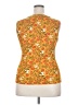 Jones New York Orange Sleeveless Blouse Size 2X - photo 2