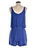 BCBGeneration Solid Blue Romper Size S - photo 2