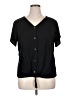 Weatherproof Black Short Sleeve Top Size XL - photo 1