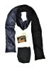 Assorted Brands Solid Black Blue Scarf One size - photo 1