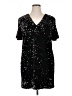 Alex Marie Black Short Sleeve Top Size XL - photo 1