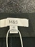 M&S Solid Black Formal Skirt Size 12 - photo 4
