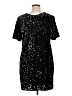 Alex Marie Black Short Sleeve Top Size XL - photo 2