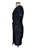DKNY Polka Dots Blue Cocktail Dress Size 0 (petite) - photo 5