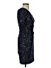 DKNY Polka Dots Blue Cocktail Dress Size 0 (petite) - photo 4
