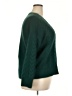 Torrid 100% Acrylic Chevron-herringbone Green Pullover Sweater Size 2X Plus (2) - photo 4