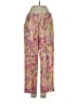Allison Taylor 100% Silk Paisley Pink Silk Pants Size 4 - photo 1