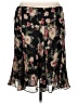 Chaps 100% Polyester Floral Black Casual Skirt Size XL - photo 2