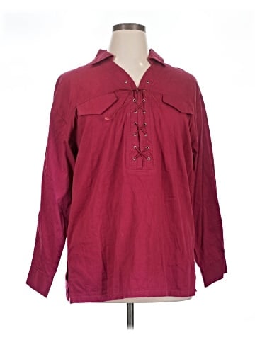 Newport News Long Sleeve Blouse (view 1)