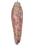 Allison Taylor 100% Silk Paisley Pink Silk Pants Size 4 - photo 4