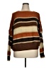 Shein Curve 100% Acrylic Stripes Brown Pullover Sweater Size 14 Plus (1) - photo 1