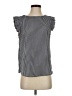 Monteau Gray Sleeveless Blouse Size S - photo 1