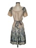 BCBGMAXAZRIA Paisley Tan Casual Dress Size S - photo 1