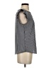 Monteau Gray Sleeveless Blouse Size S - photo 4